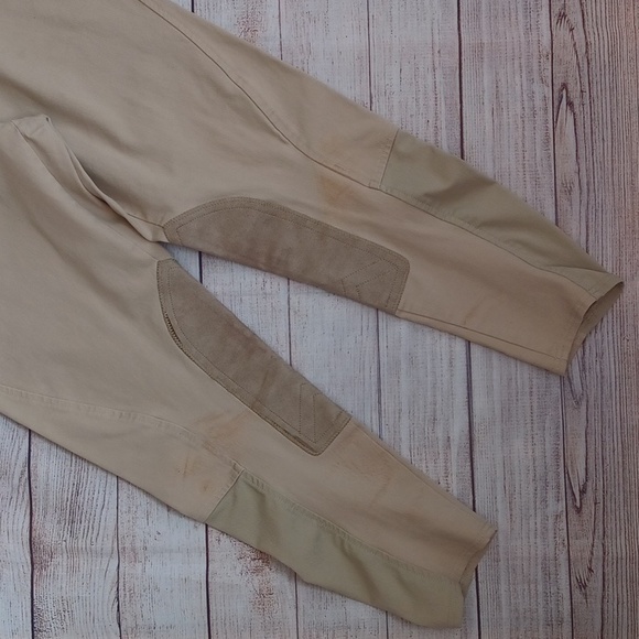 Ariat All Around breeches. Woman's 34L. Beige. - Picture 4 of 14